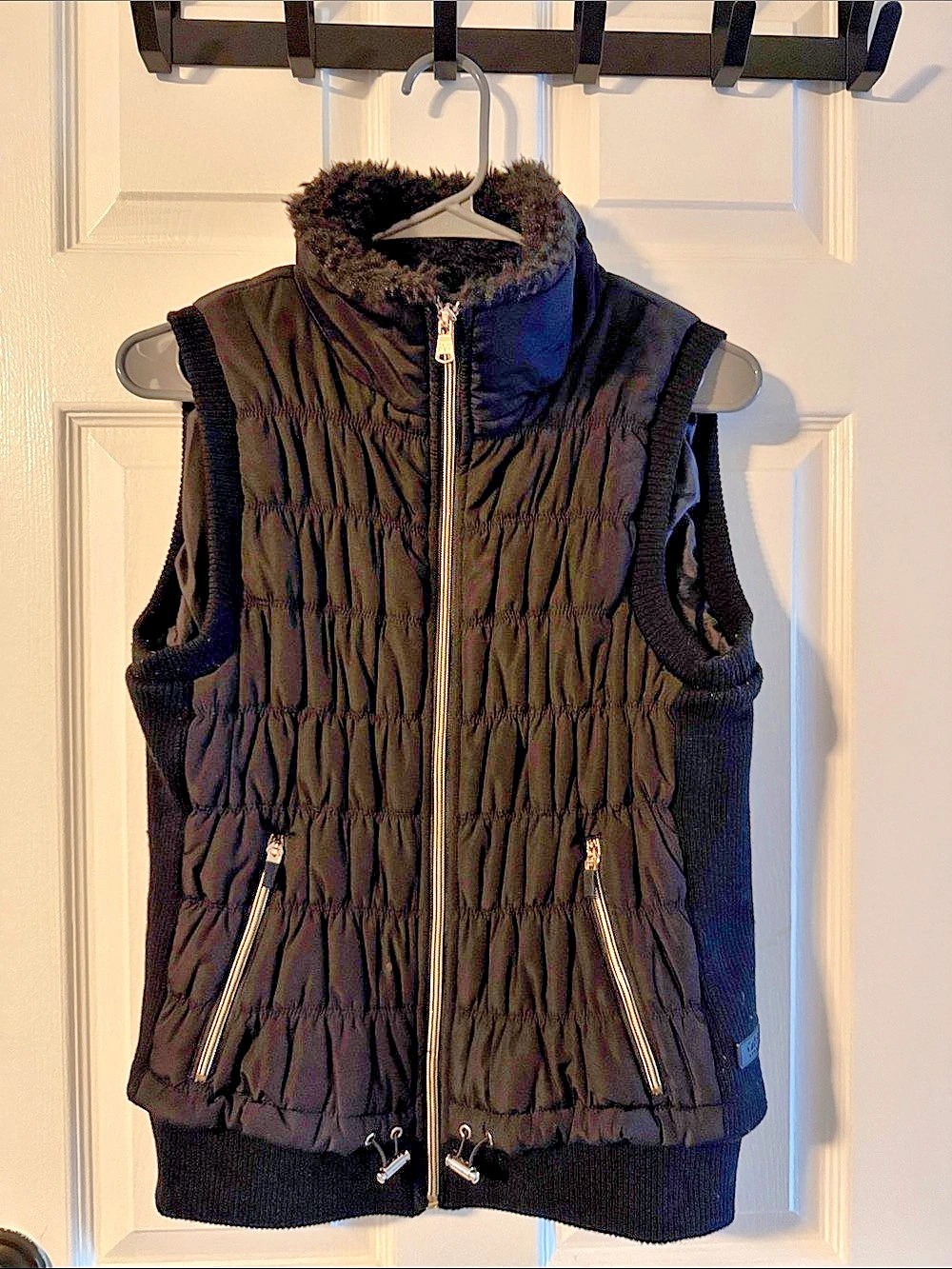 Calvin Klein Performance Puffer Vest Women's Black Medium